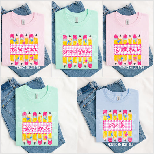 Girly pencils