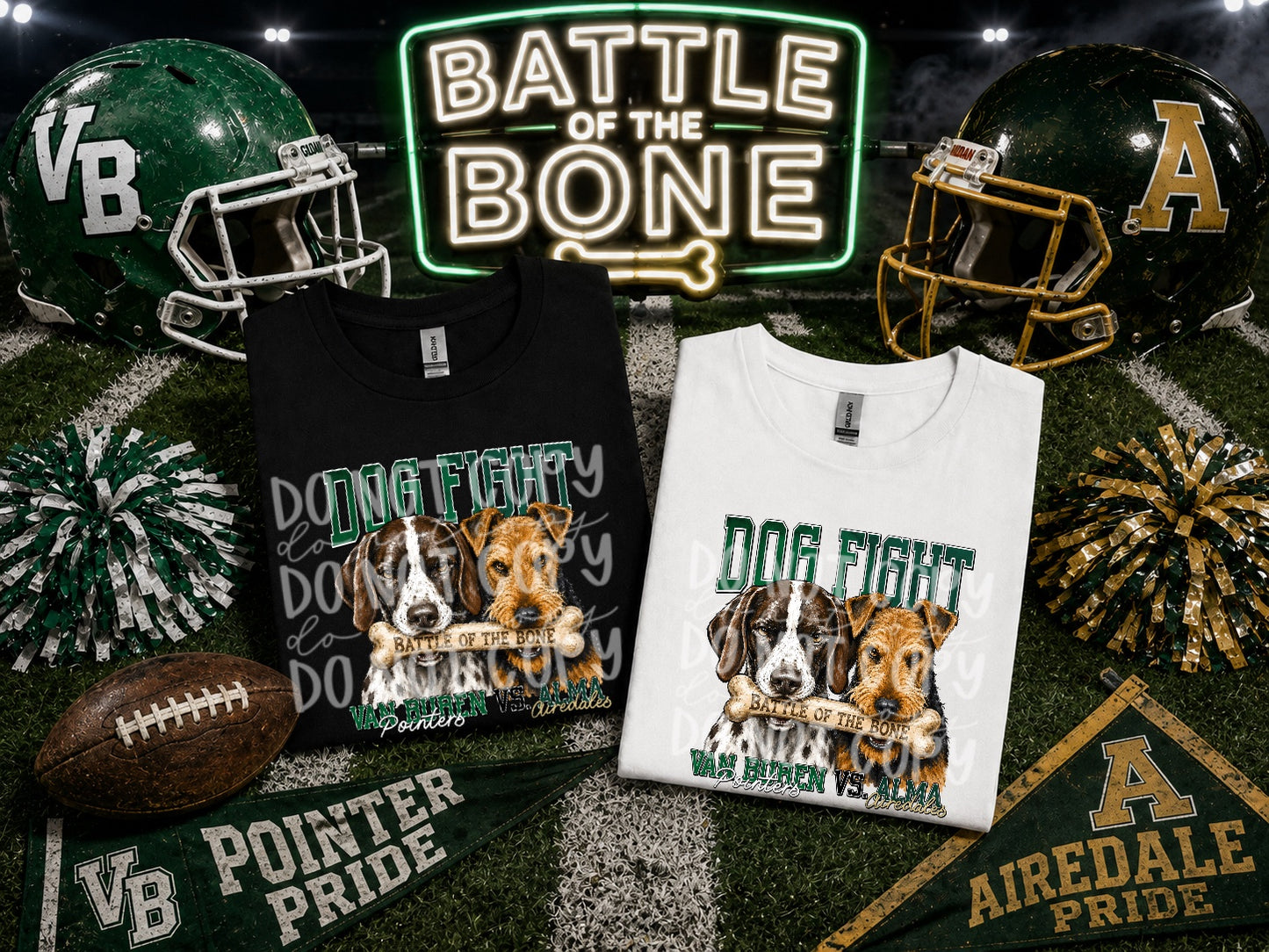 TOTW: Dog Fight Battle of the Bone Tee
