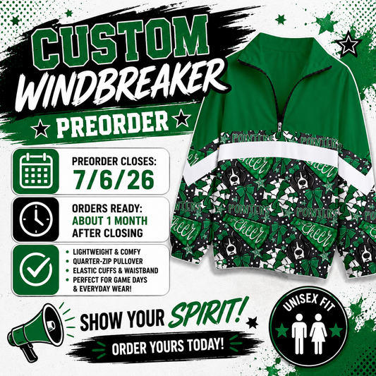 PREORDER Pointer Cheer Windbreaker