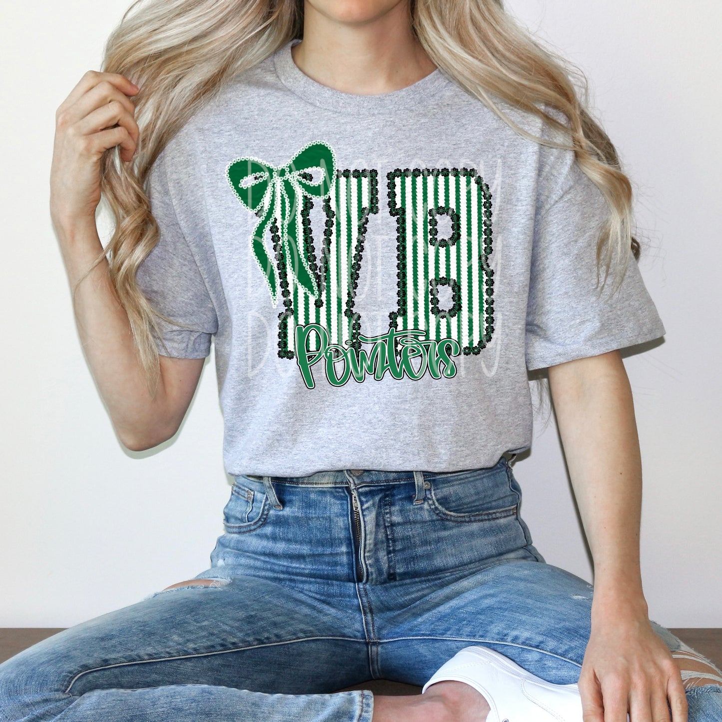 Seersucker Pointers Tee