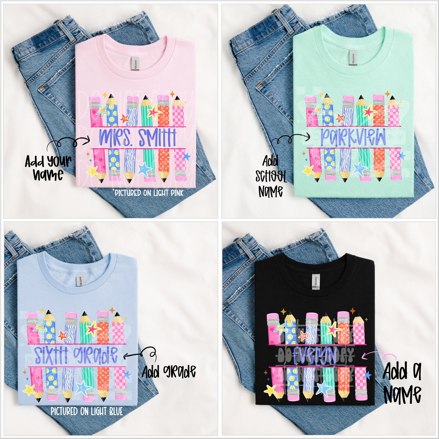 TOTW: Custom Pencils Tee