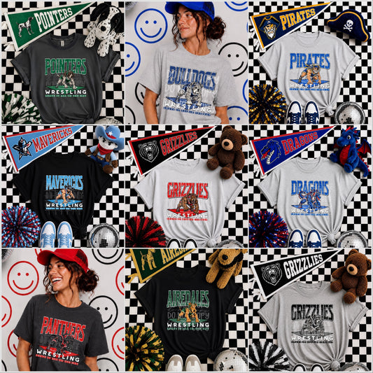 TOTW:  Wrestling Mascot Tee