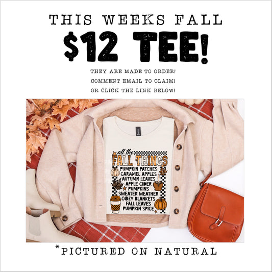 TOTW: Fall Things