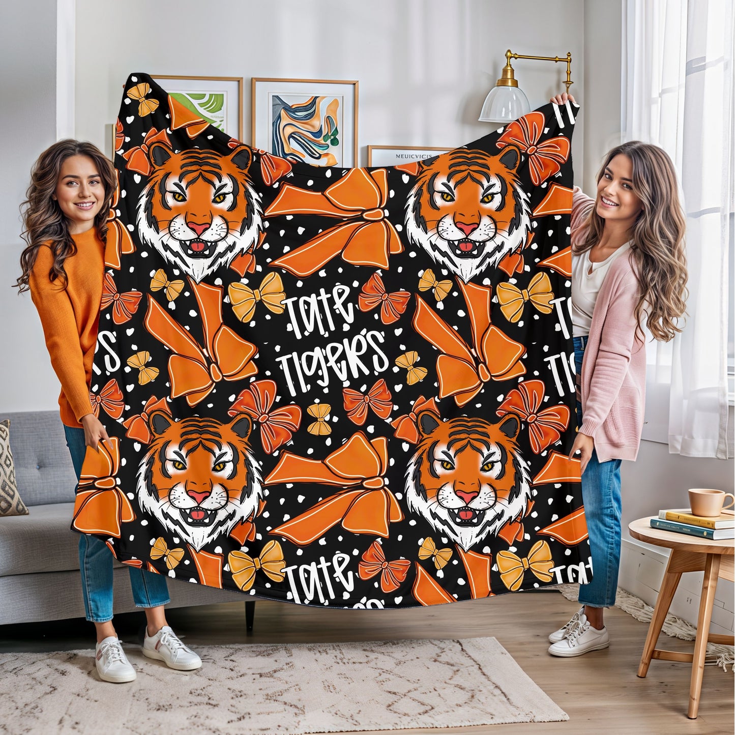 Pre-Order Tate Bow Blanket (6-8 weeks TAT)