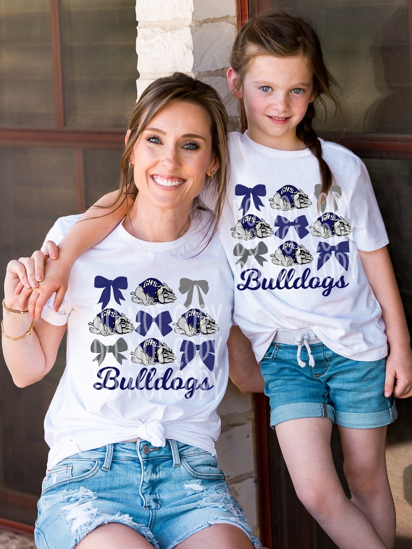 Bulldogs and Bows Tee