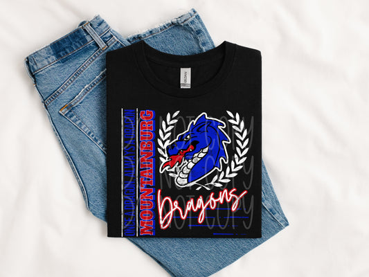 Once a Dragon Vintage Tee