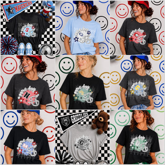TOTW: Game Day Helmet  Mascot Tee