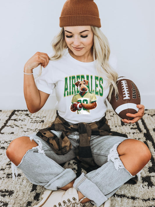 Airedales Football Tee