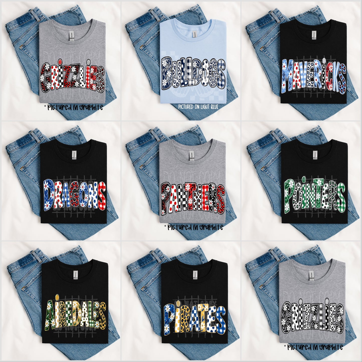 TOTW: Doodle Pattern Mascot Tee