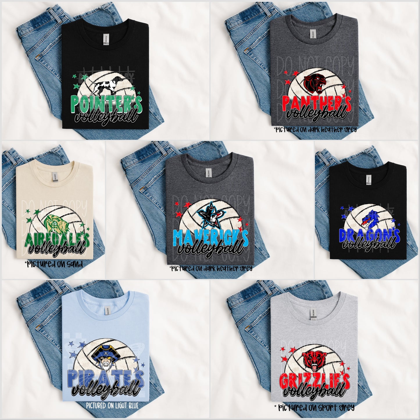 TOTW: Volleyball Mascot Tee