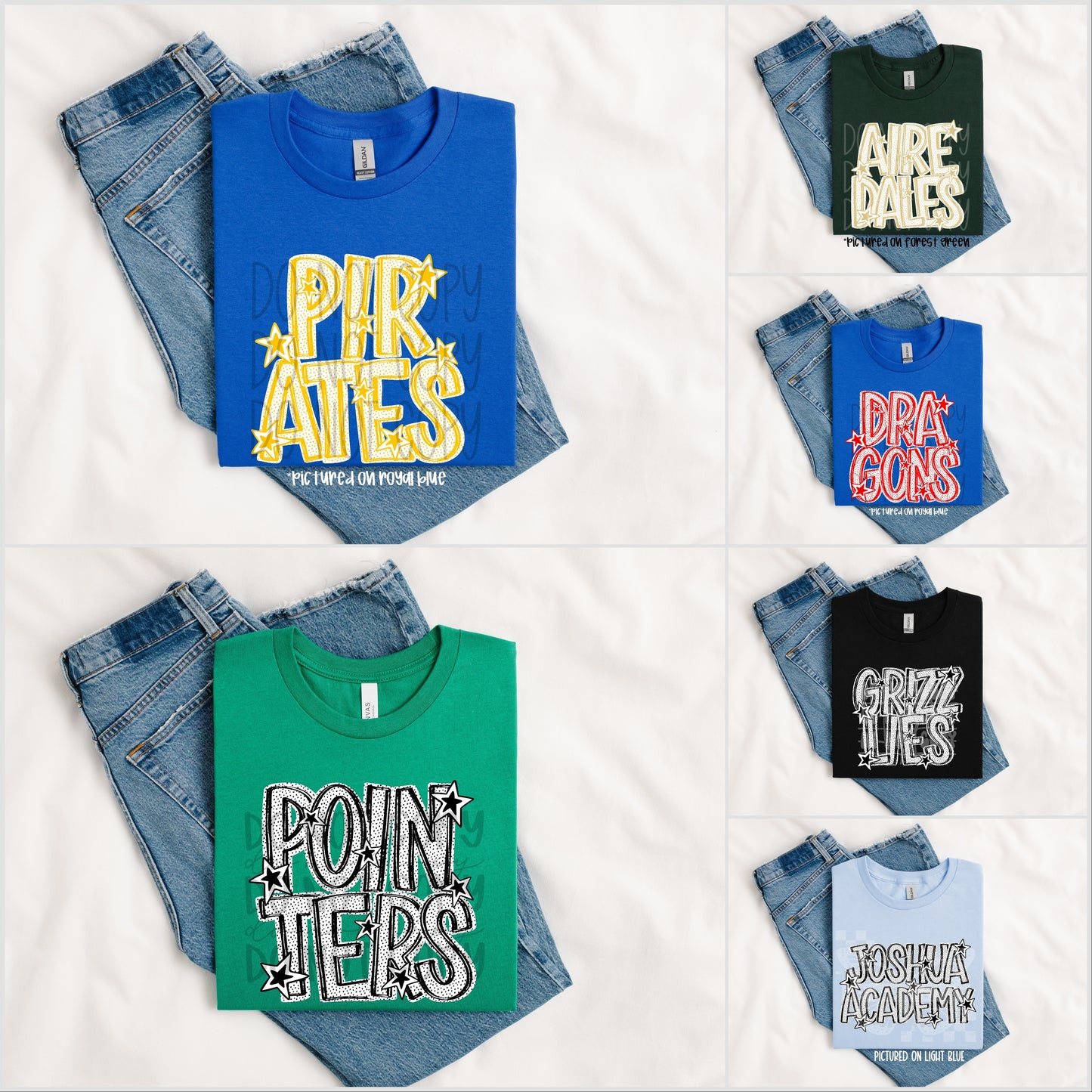 TOTW: Stars and Dotties Mascot Tee