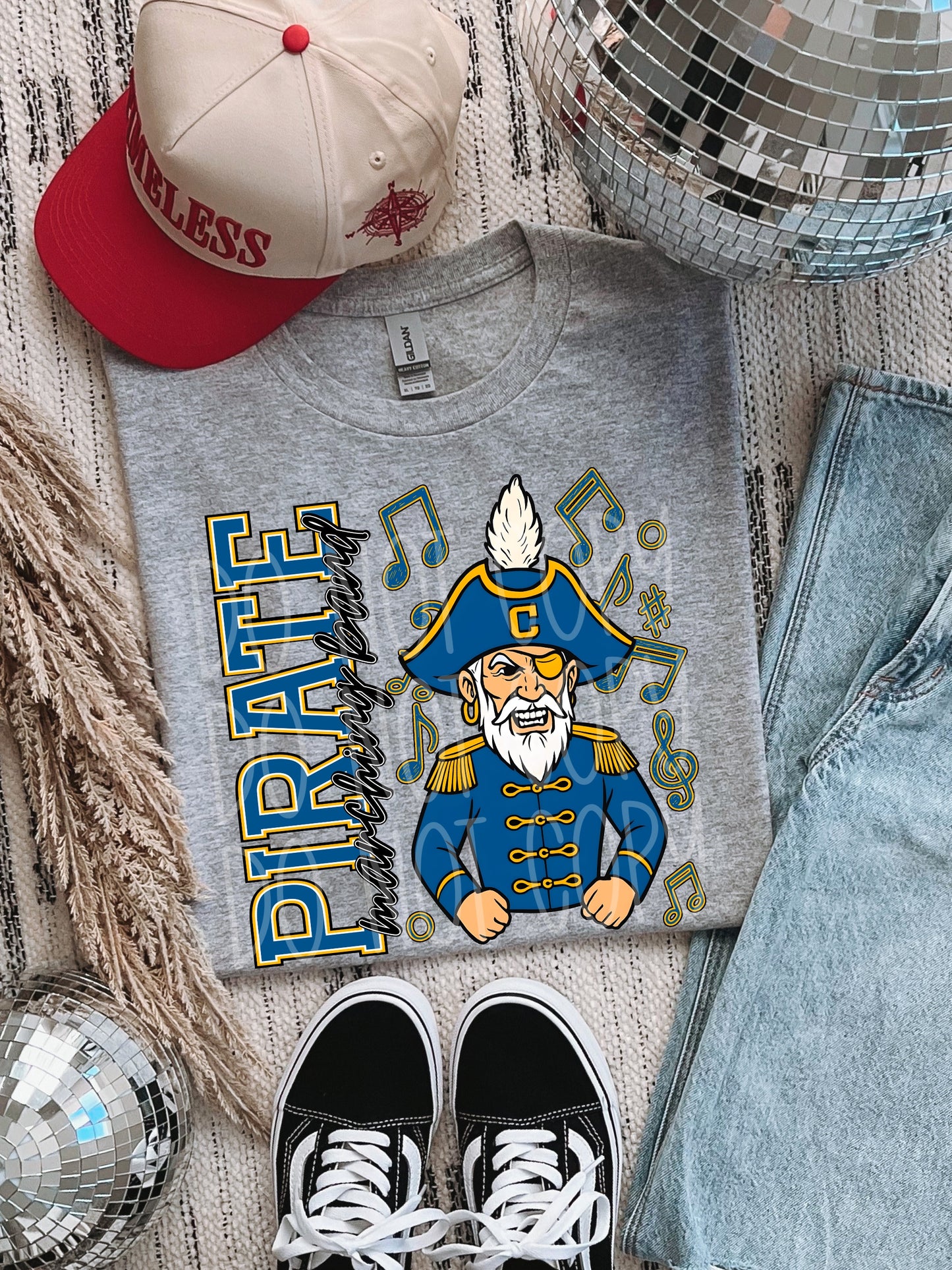 Pirate Marching Band Tee