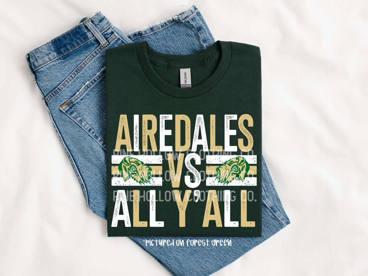 Airedales VS All Y’all Tee