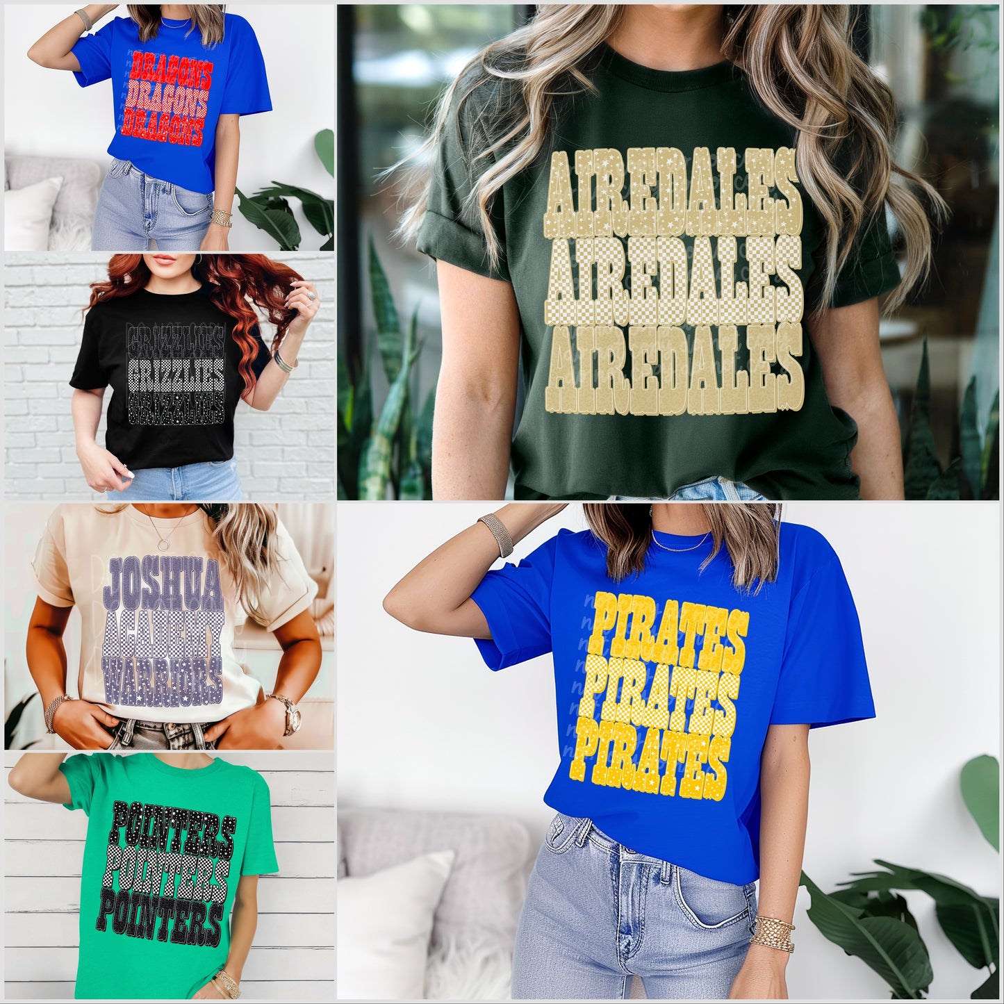 TOTW: Stars, checkered and leopard Mascot