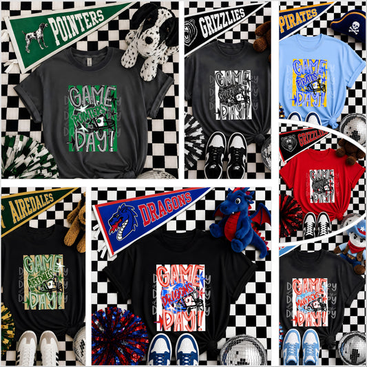 TOTW: Game Day Football Mascot Tee