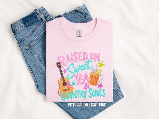 TOTW: Raised On Sweet Tea and Country Music Tee