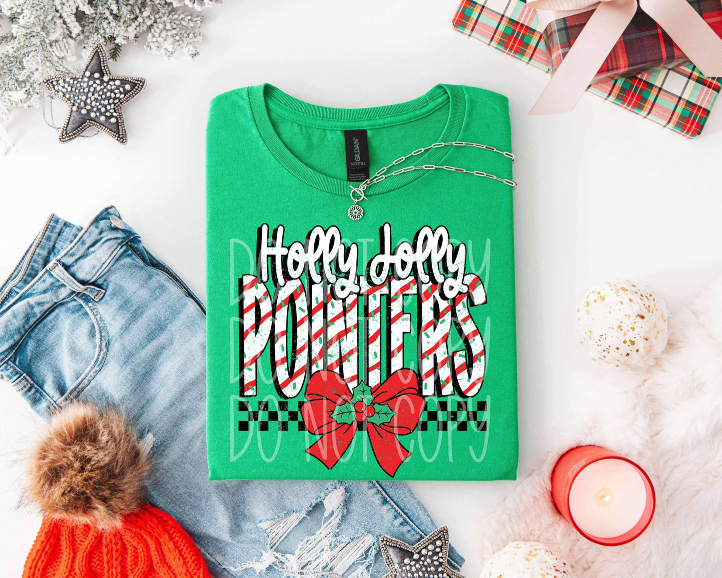 Holly Jolly Pointers Tee