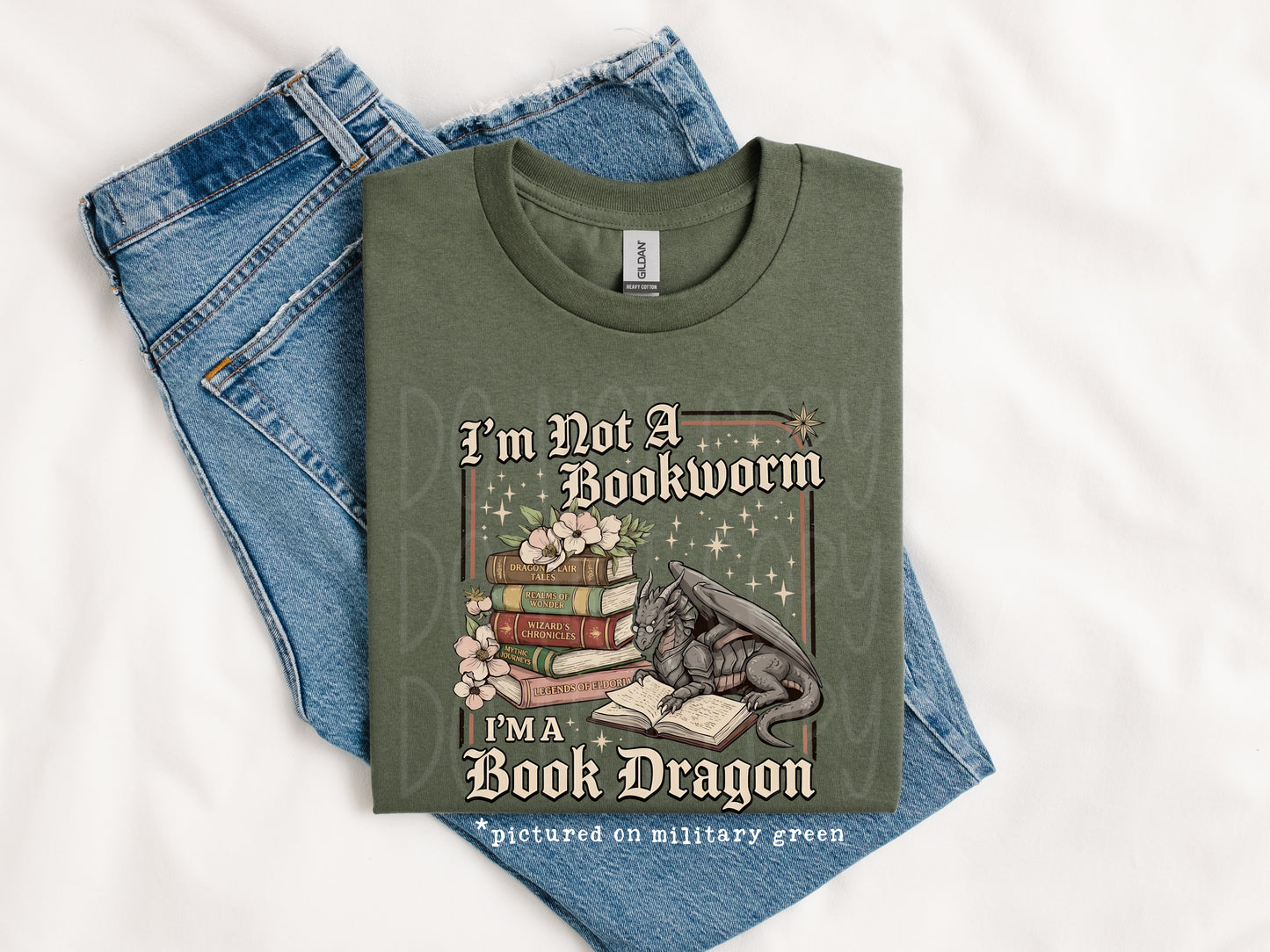 TOTW: I’m Not a Bookworm I’m a Book Dragon Tee