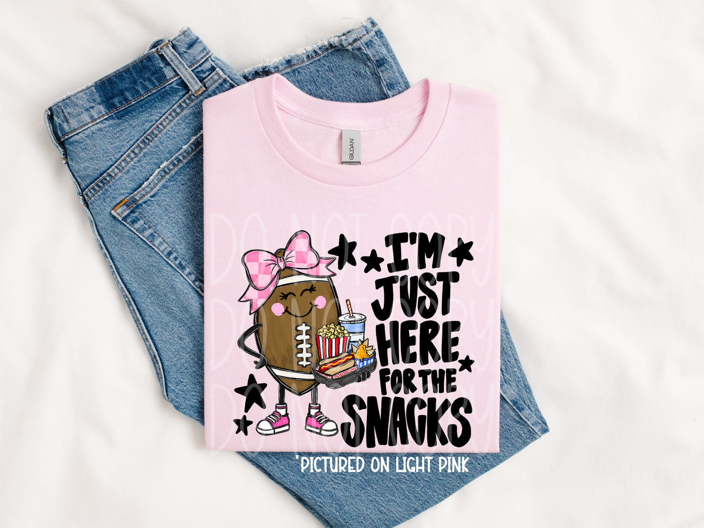 TOTW: I’m Just Here For the Snacks Girl Tee