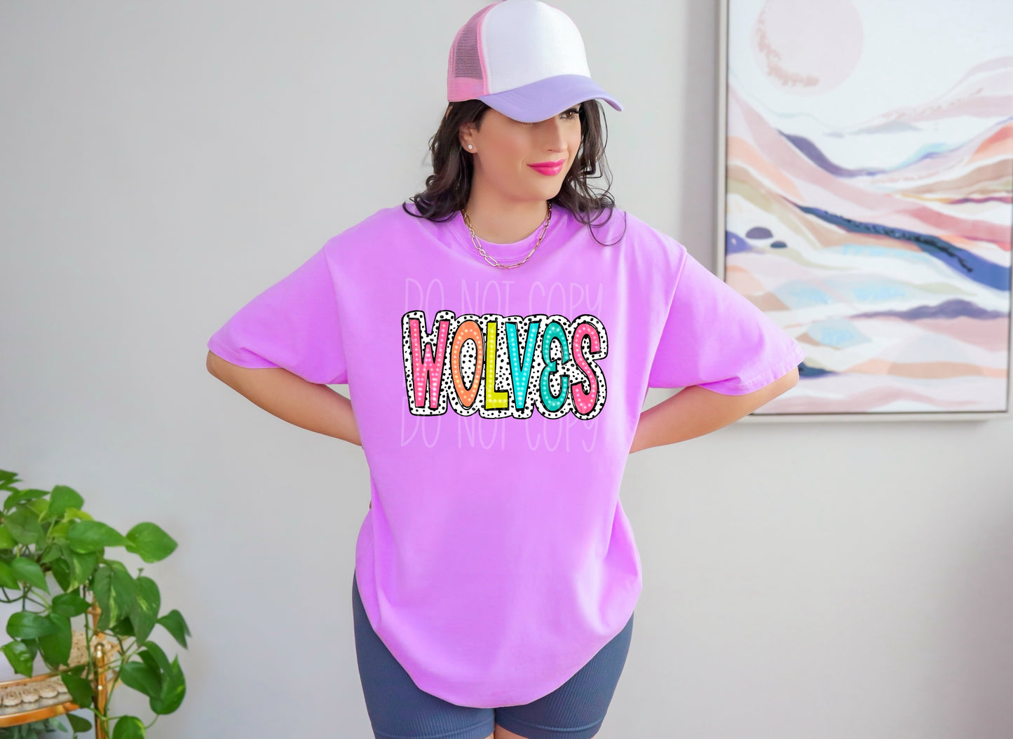 Wolves Spring Dottie Tee