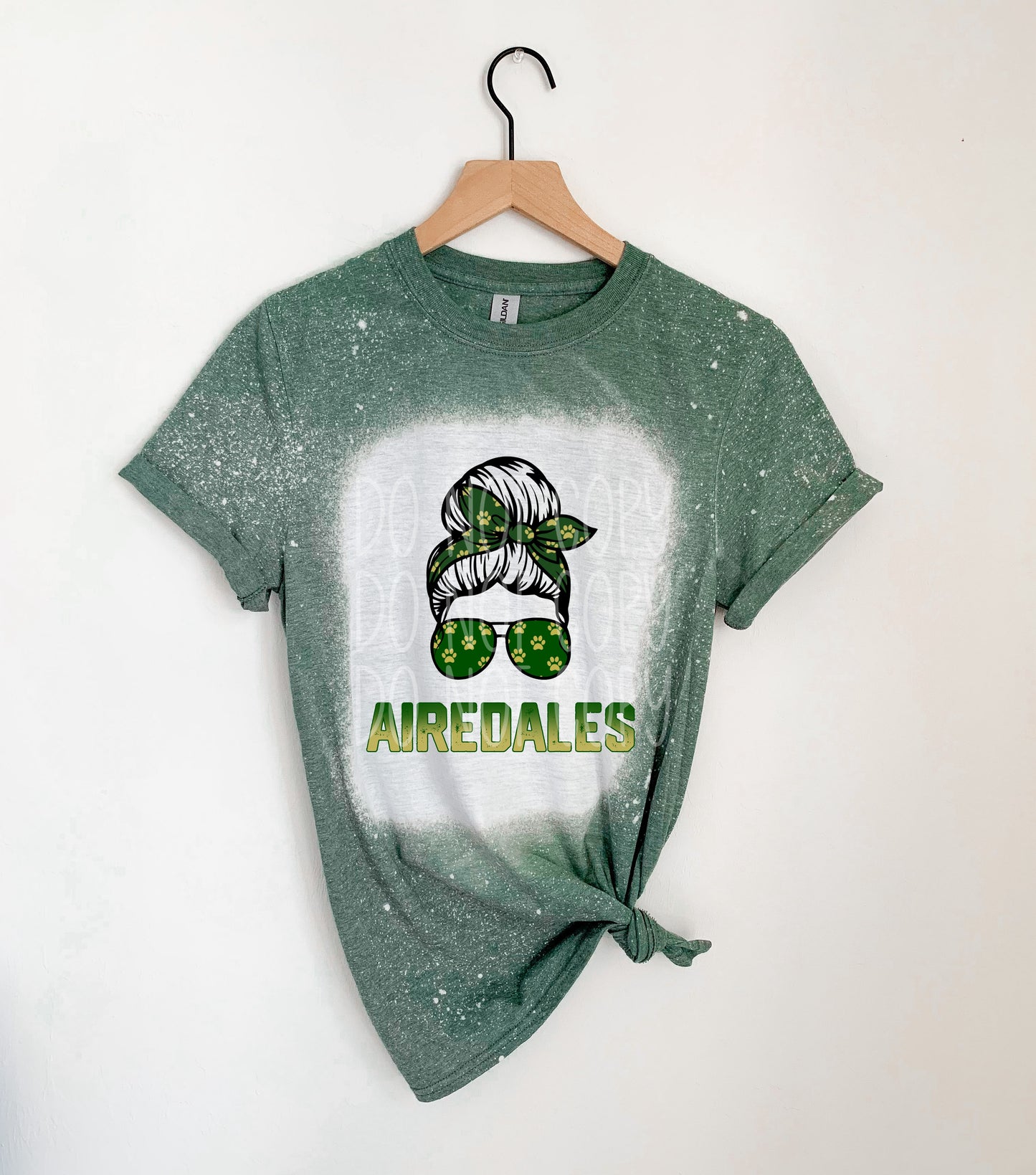 Classic Airedale Headband Tee