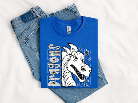 Dragons BW Dottie Tee