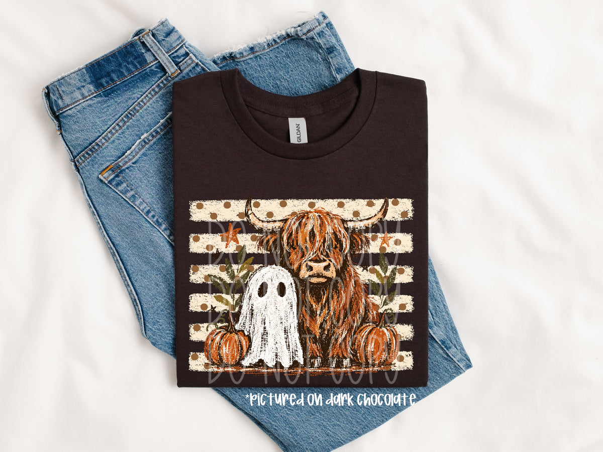 TOTW: Highland Cow and Ghosty Tee
