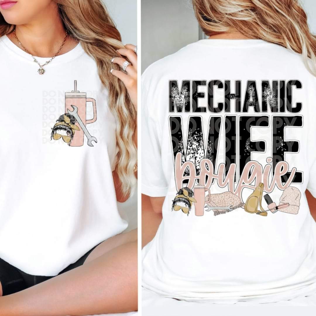 Mechanic Wife Bougie Tee