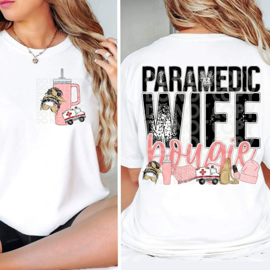 Paramedic Wife Bougie Tee