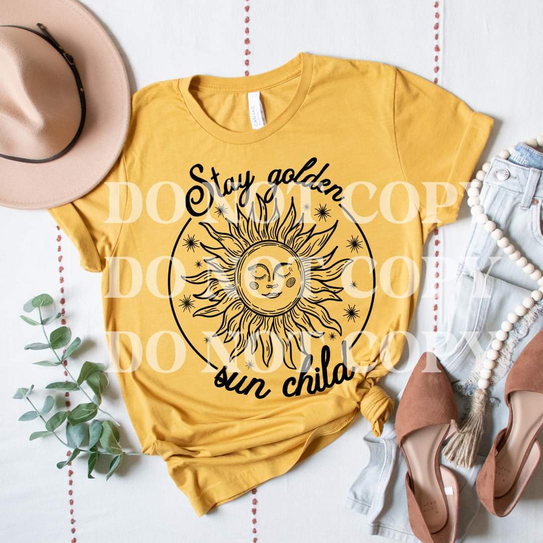 Stay Golden Sun Child Tee