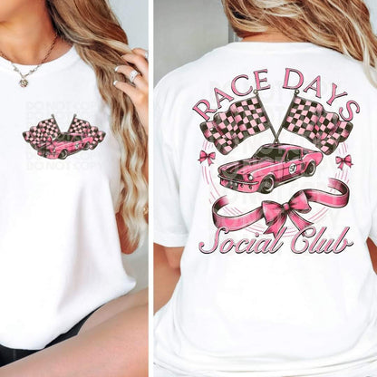 Race Days Social Club Tee