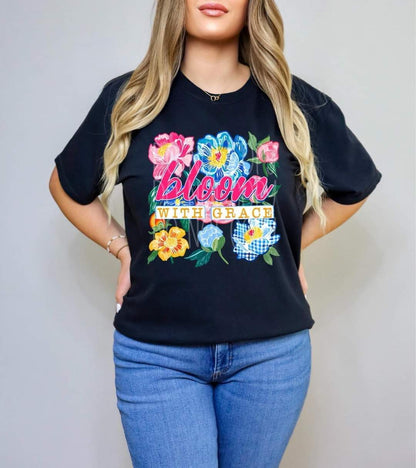 Bloom With Grace Tee