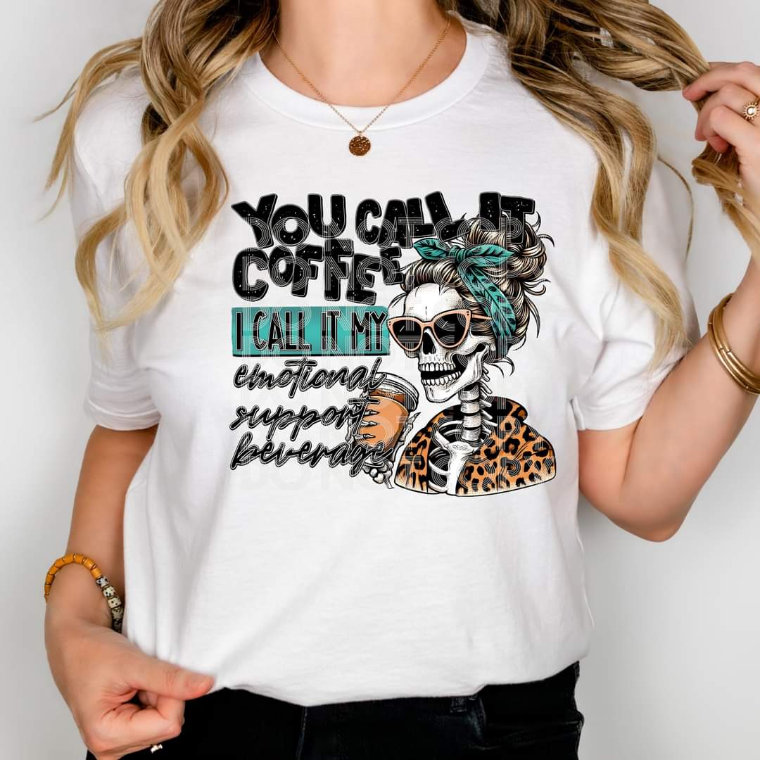 Emotional Support Beverages Tee