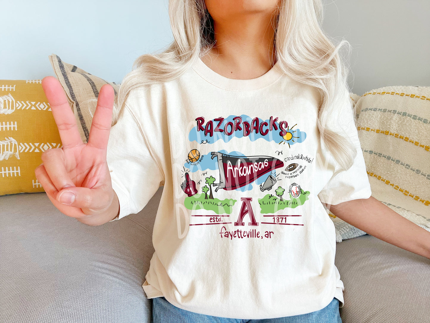 Arkansas Sports Tee