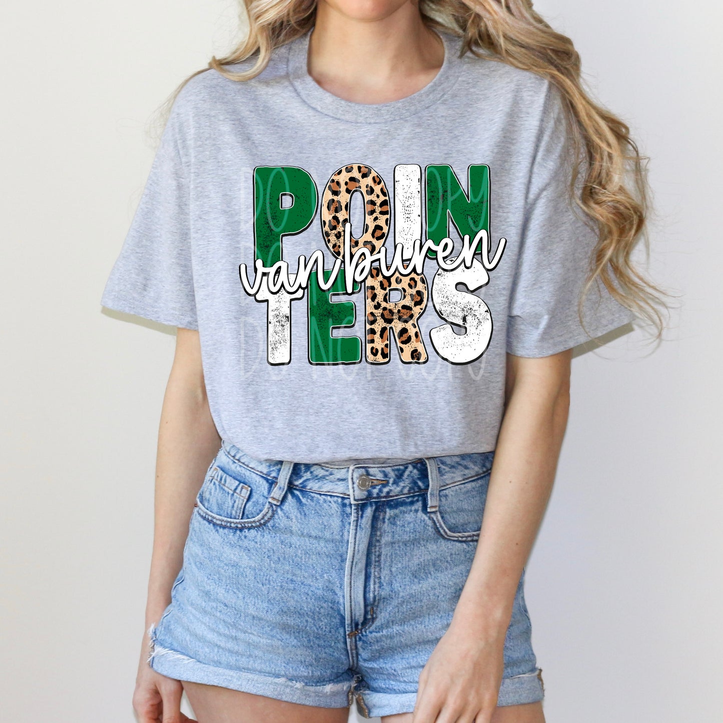 Leopard Pointers Tee