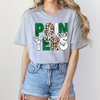 Leopard Pointers Tee