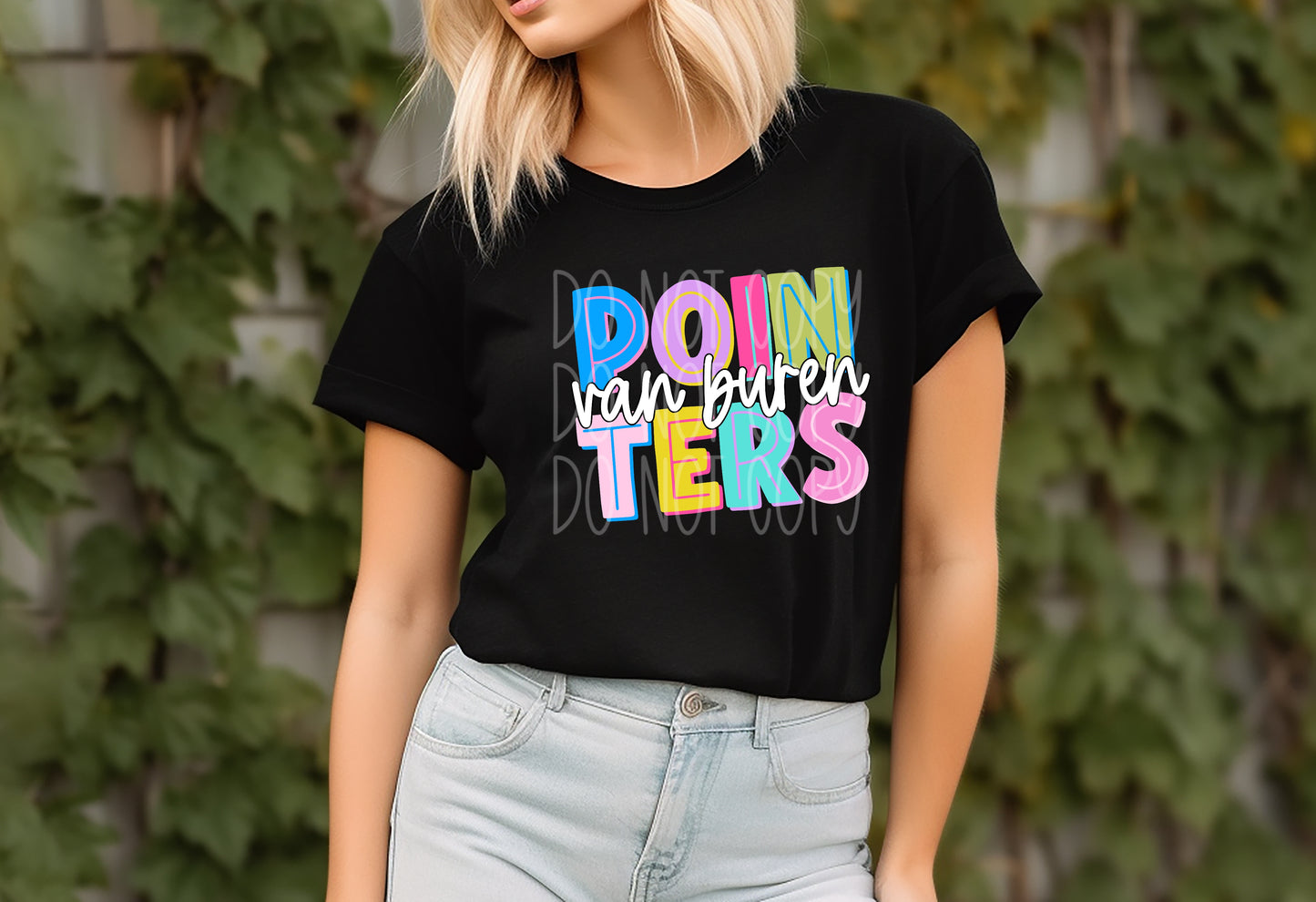 Colorful Pointers Tee