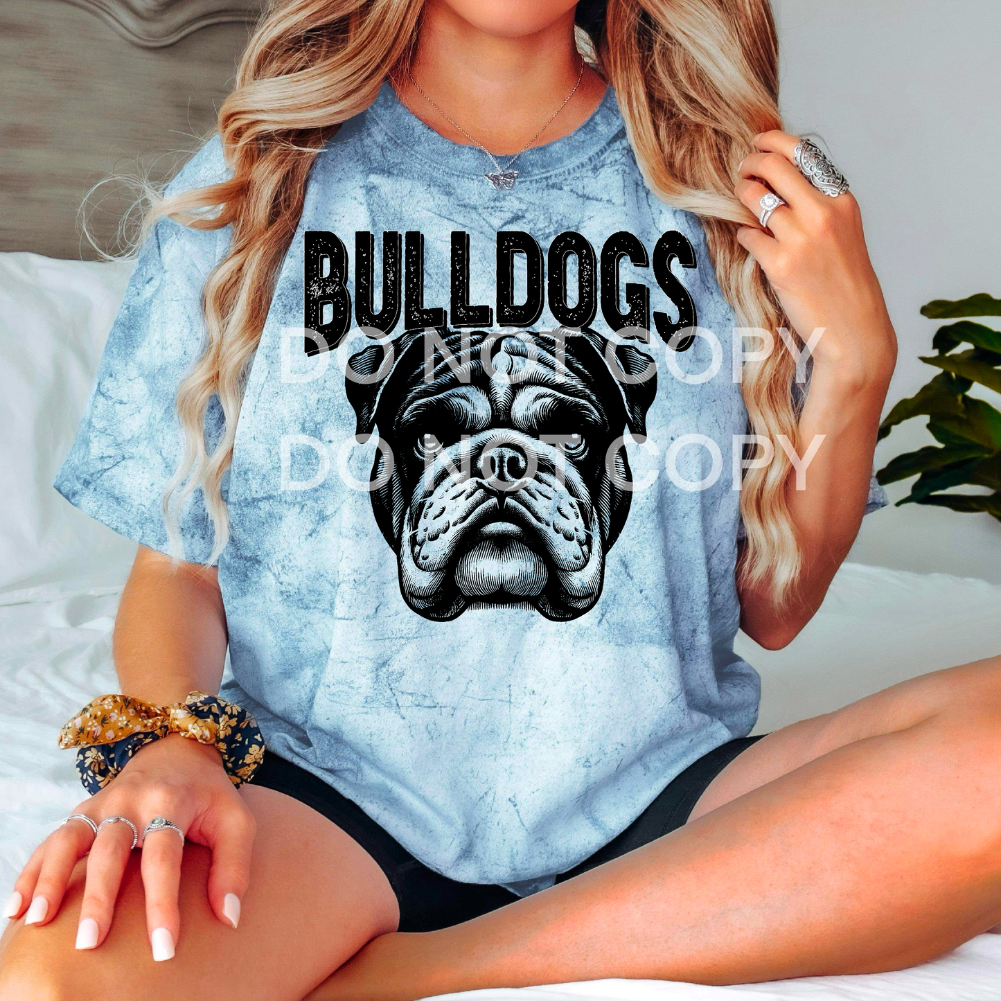 Bulldogs Grunge Tee