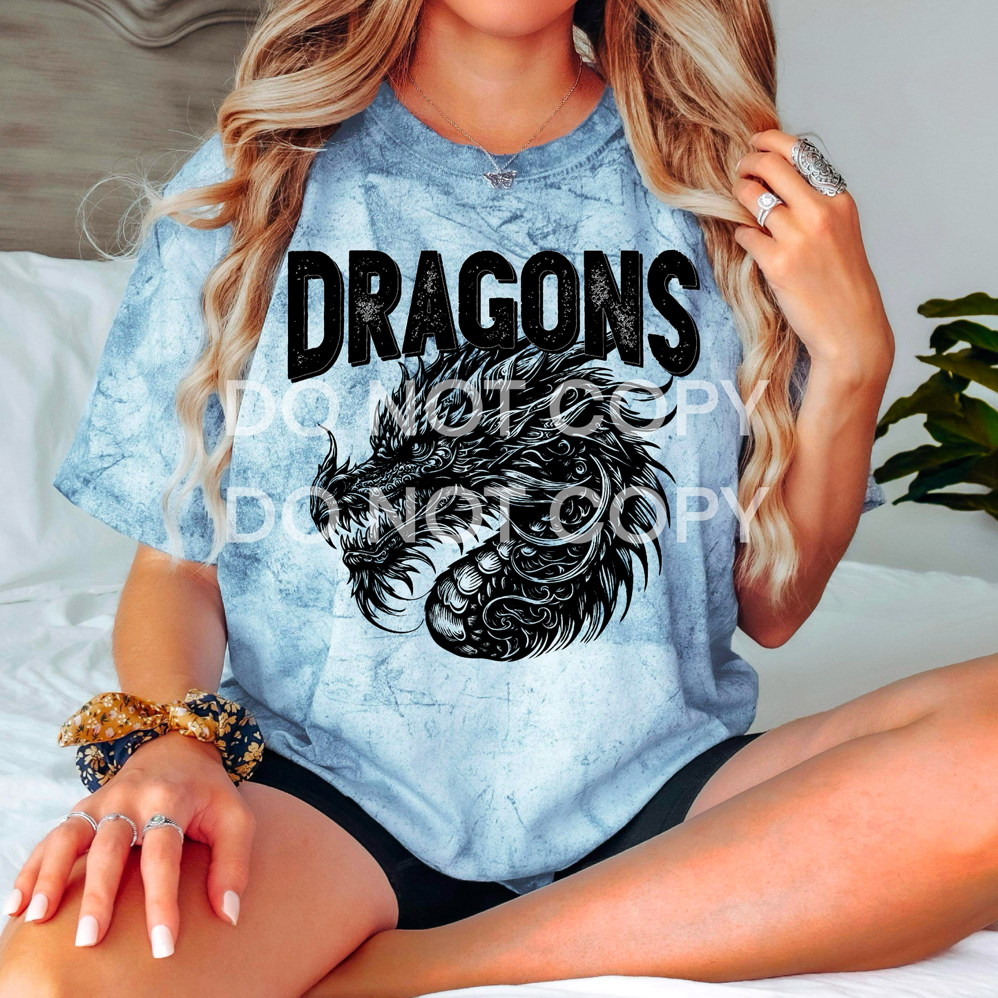 Dragons Grunge Tee