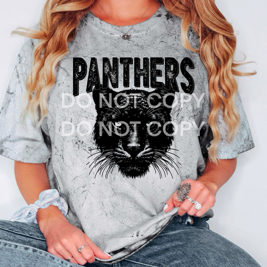 Panthers Grunge Tee