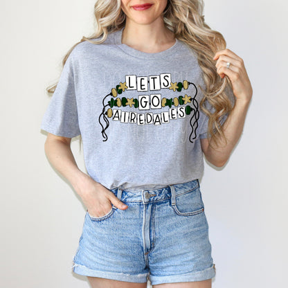 Lets Go Airedales Friendship Bracelet Tee