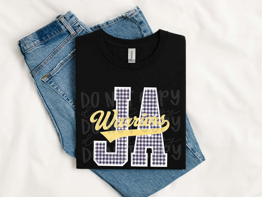 JA warriors Gingham
