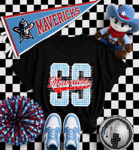 Mavericks Gingham