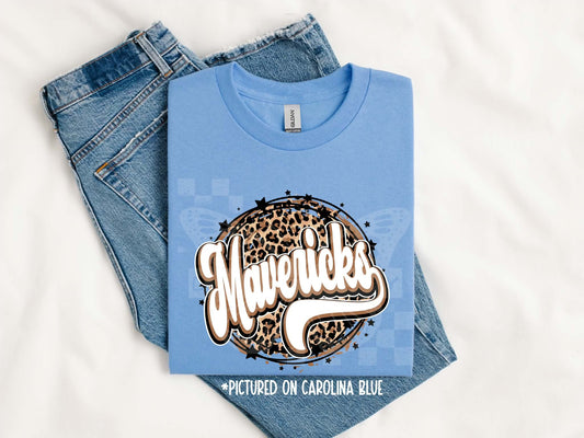 Retro Leopard Mavericks