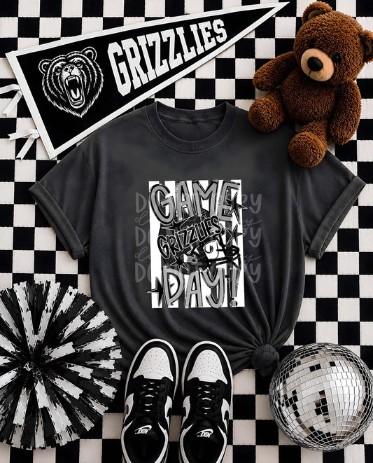 Gans Grizzlies Game day football helmet