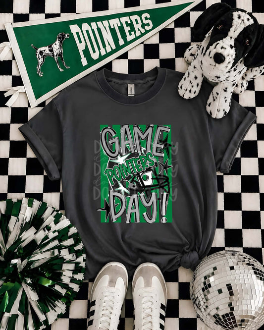 Pointers Game day football helmet