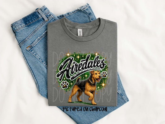 Retro Airedale