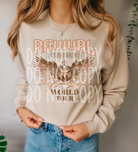 Revival Tour Light Colors Tee