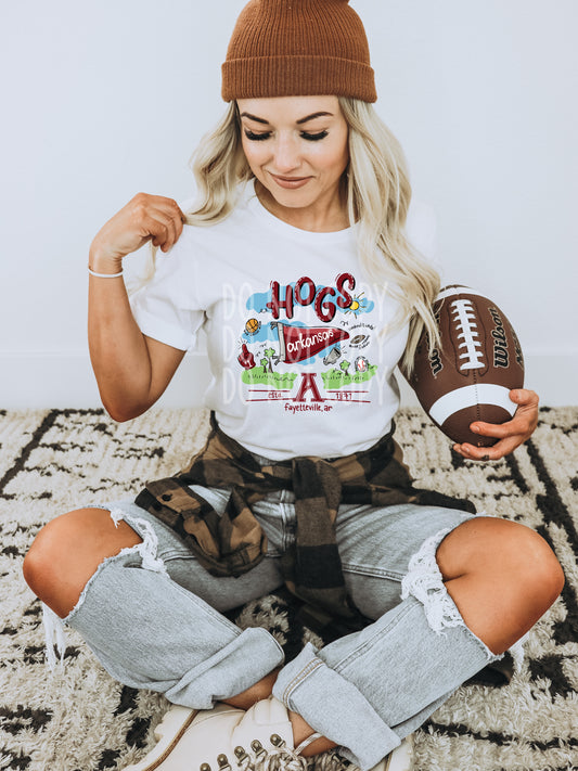 Arkansas Doodle Tee