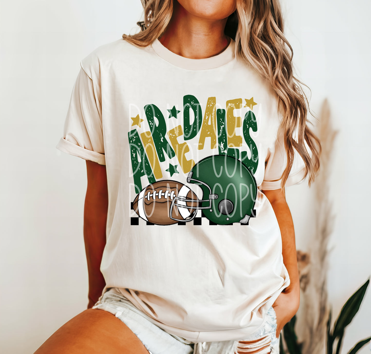 Airedales Football Tee